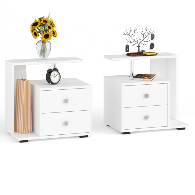 Мебель в спальню Камелия № 12 Кровать с ящиками 1400 цвет белый Мебель в спальню Камелия № 12 Кровать с ящиками 1400 цвет белый