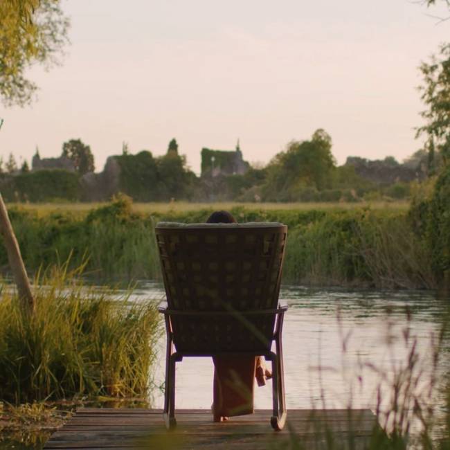 Кресло-качалка пластиковое Folio тортора 720х810-925х1190-1125 мм