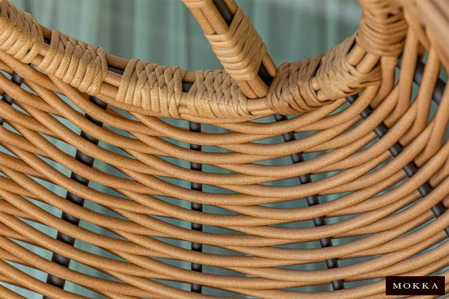 MOKKA MAJORCA подвесное кресло, цвет соломенный