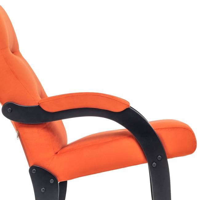 Кресло-качалка Leset Дэми Венге V39 оранжевый