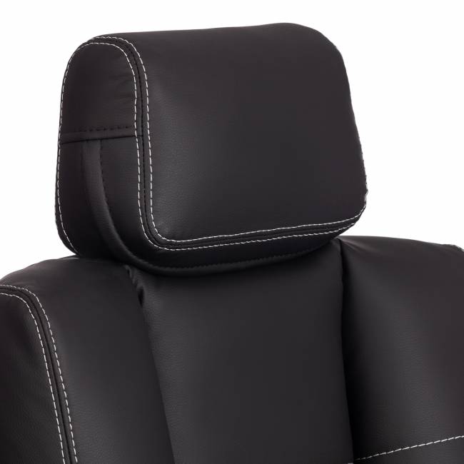 Кресло OXFORD хром кож/зам, черный, 36-6 черный кож/зам Кресло OXFORD хром кож/зам, черный, 36-6 черный кож/зам