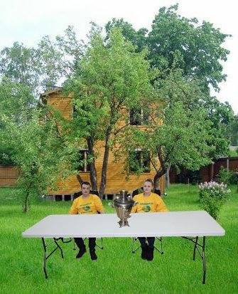 Стол-чемодан складной F240