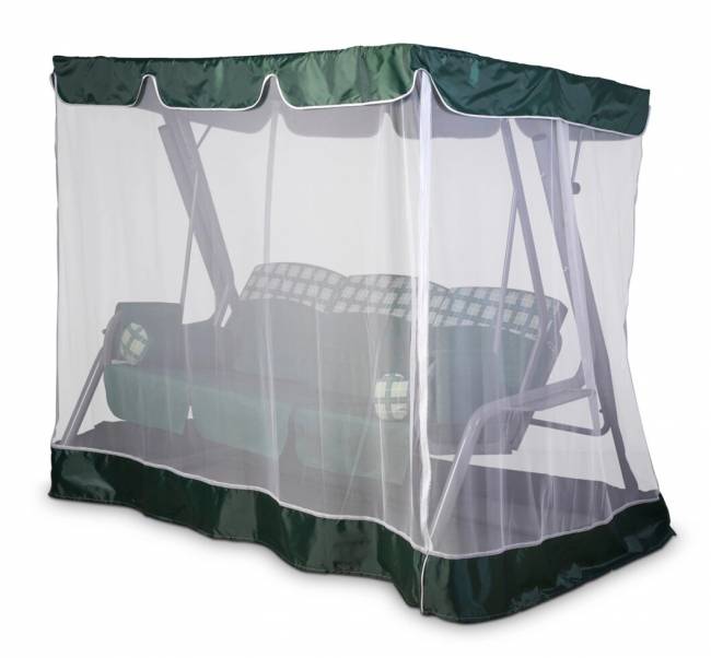 Тент-крыша + москитная сетка 76-е 244х142х170, зеленый Тент-крыша + москитная сетка 76-е 244х142х170, зеленый