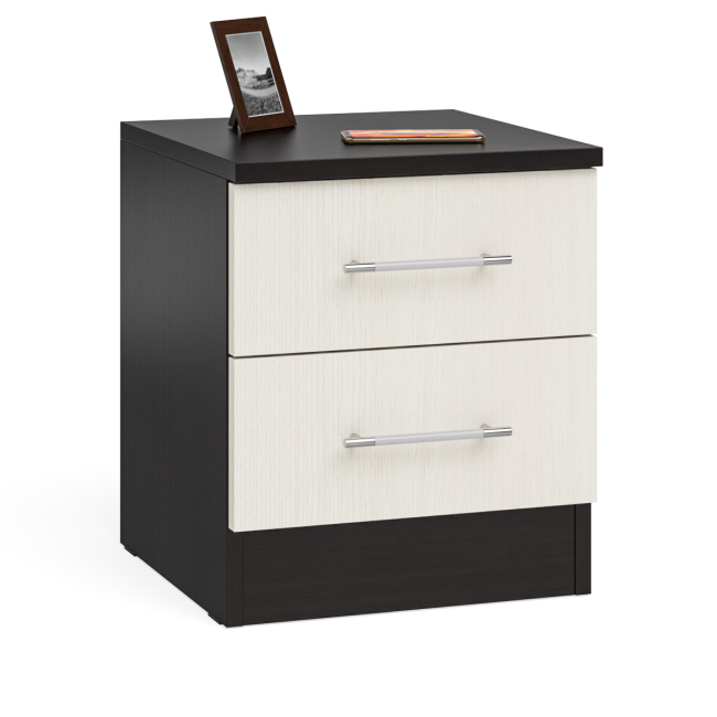 Кровать 1200 с тумбой Фиеста цвет венге/дуб лоредо