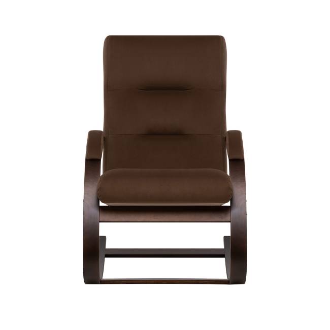 Кресло-качалка Leset Милано Орех текстура V23 молочный шоколад Кресло-качалка Leset Милано Орех текстура V23 молочный шоколад