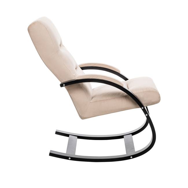 Кресло-качалка Leset Милано Венге V18 бежевый Кресло-качалка Leset Милано Венге V18 бежевый