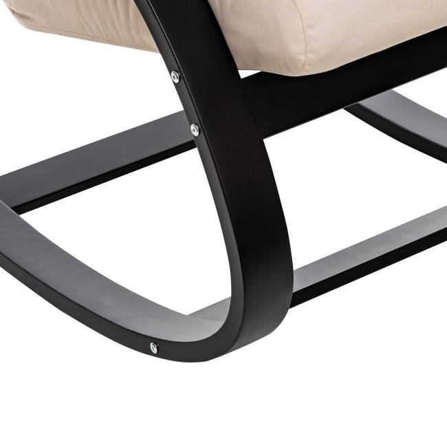 Кресло-качалка Leset Милано Венге V18 бежевый Кресло-качалка Leset Милано Венге V18 бежевый