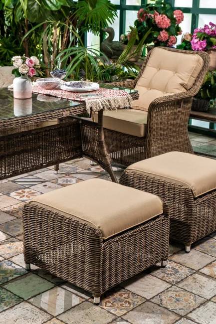 Диванная группа OPAL с оттоманками