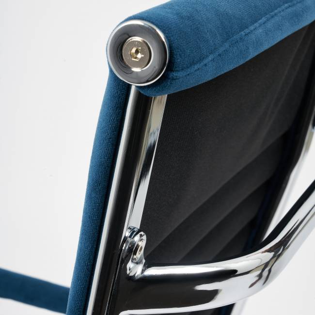 Кресло URBAN флок , синий, 32 синий флок