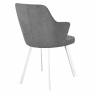 Стул DikLine 345 C56 серый, ножки белые Стул DikLine 345 C56 серый, ножки белые