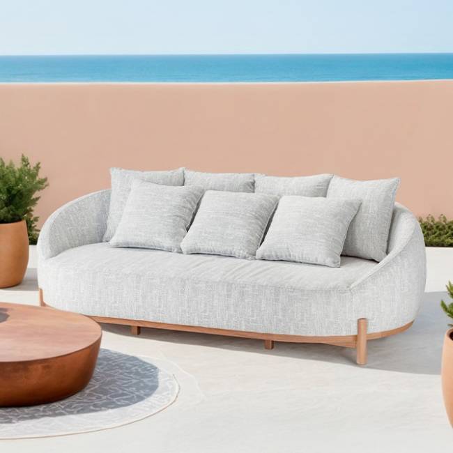 Комплект мягкой мебели Mone тик, бежевый Комплект мягкой мебели Mone тик, бежевый