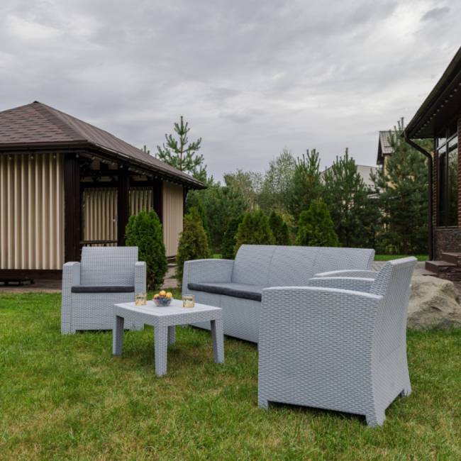 Комплект мебели LANA М светло-серый