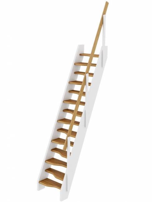 Деревянная лестница К-007м/40 под покраску Деревянная лестница К-007м/40 под покраску