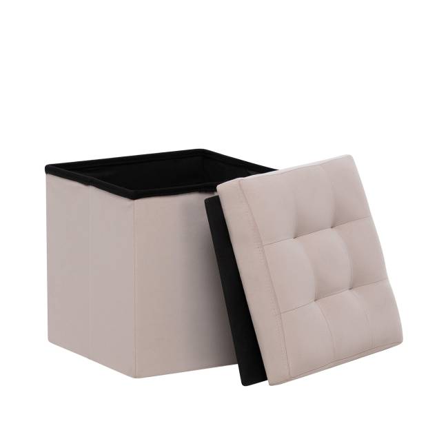 Пуф Leset Плуто складной с крышкой Velutto 04