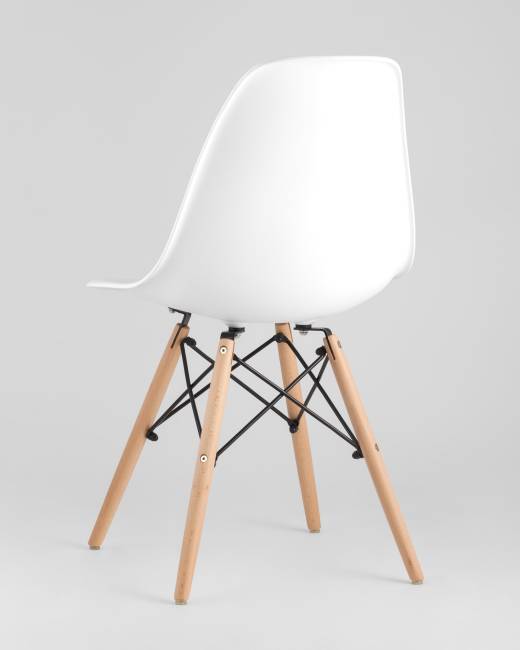Стул Eames Style DSW белый x4 (разборный каркас)