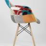 Кресло Eames DSW пэчворк