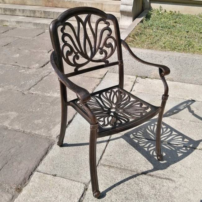 Мебель из металла Palermo 4 с круглым столом Мебель из металла Palermo 4 с круглым столом