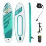 SUP-доска "HuaKa'i" 305x84x15см, насос, весло, лиш, ремнабор, сумка, до 130кг