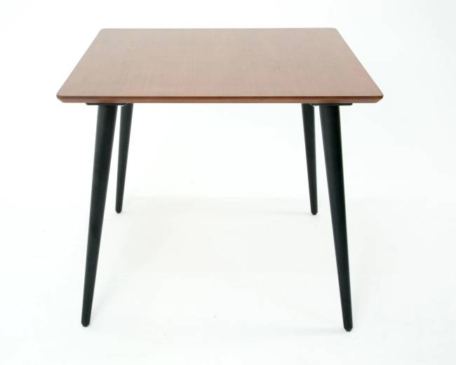 Стол Монте М 90 чёрное дерево/орех Стол Монте М 90 чёрное дерево/орех