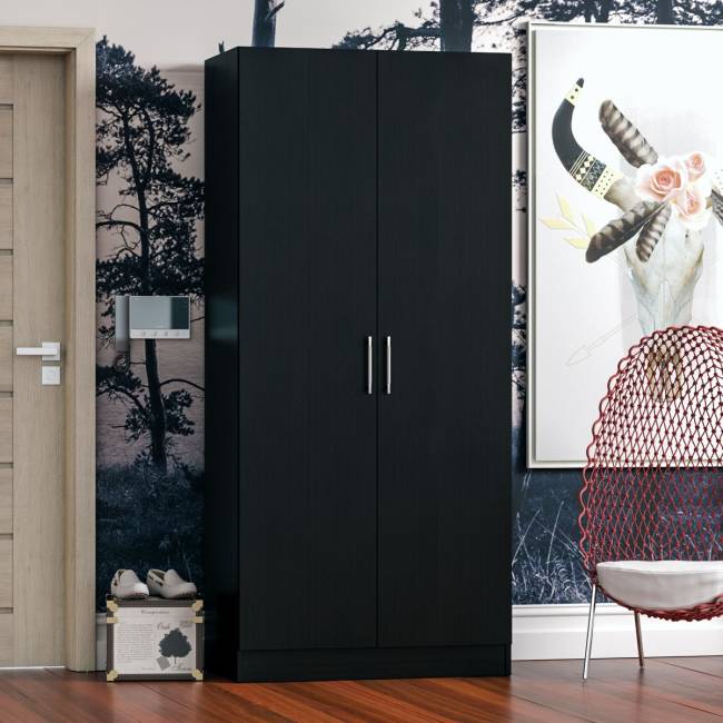 Шкаф 2-х створчатый Стандарт цвет венге