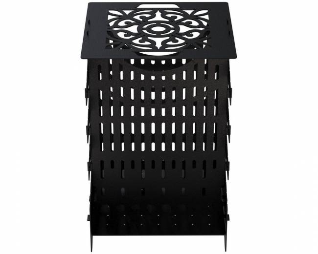 Мангал разборный, вертикальный, сталь AISI304, 3мм