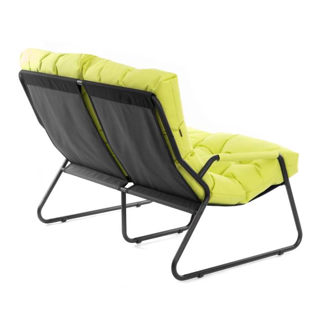 Диван Ergo/Эрго рогожка с водоотталкивающей пропиткой, Лайм салатовый рогожка с водоотталкивающей пропиткой