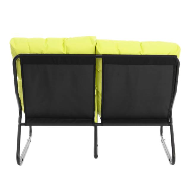 Диван Ergo/Эрго рогожка с водоотталкивающей пропиткой, Лайм салатовый рогожка с водоотталкивающей пропиткой