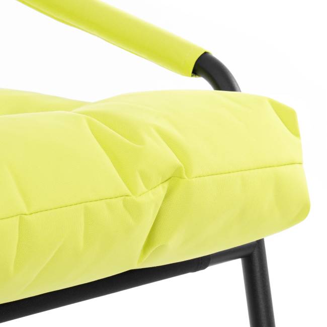 Диван Ergo/Эрго рогожка с водоотталкивающей пропиткой, Лайм салатовый рогожка с водоотталкивающей пропиткой