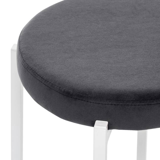 Табурет Leset Авис профиль Ultra Grafit Белый