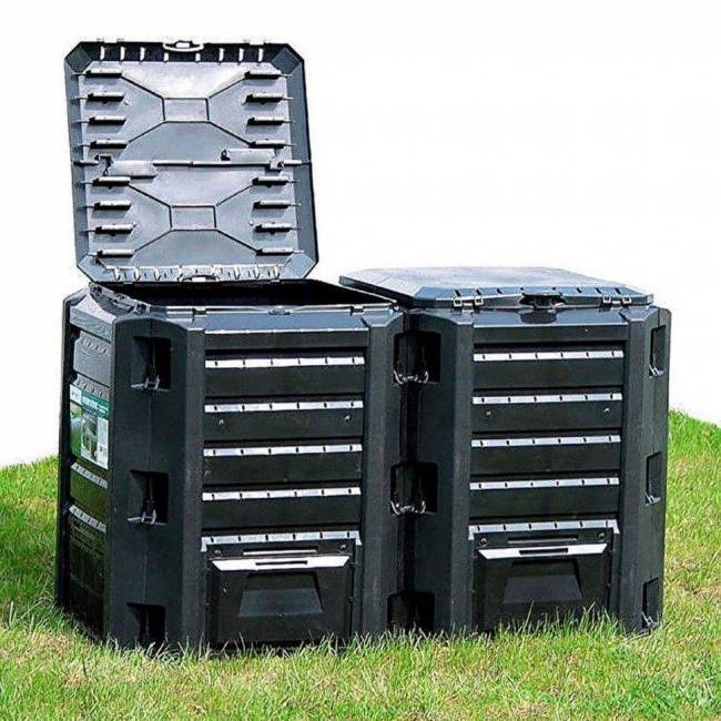 Компостер садовый 800 л MODULE IKSM800C-S411 черный Компостер садовый 800 л MODULE IKSM800C-S411 черный