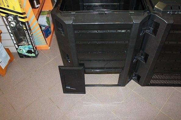 Компостер садовый 800 л MODULE IKSM800C-S411 черный Компостер садовый 800 л MODULE IKSM800C-S411 черный