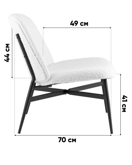 Кресло лаунж Ease коричневый Кресло лаунж Ease коричневый