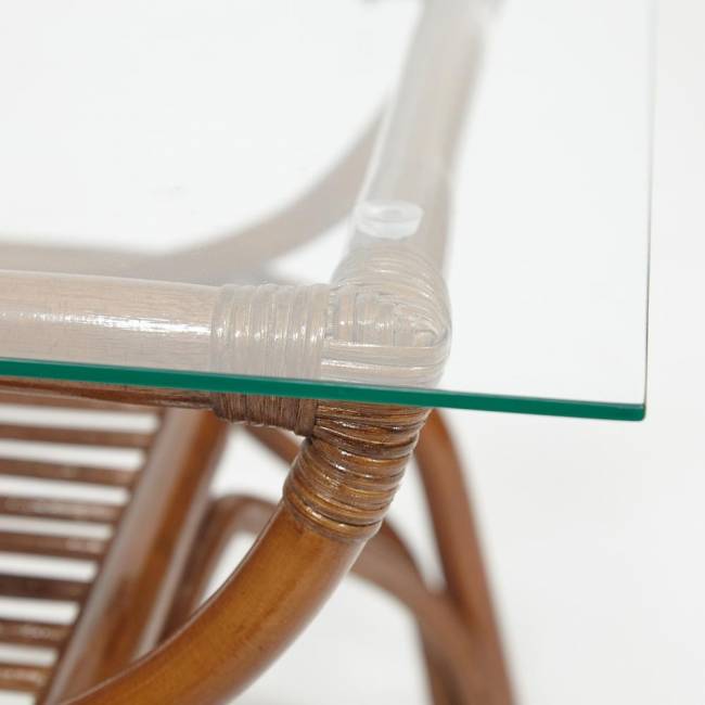 Столик кофейный VENICE 53x46x45 см, coco brown (коричневый кокос) coco brown (коричневый кокос)