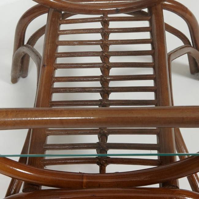 Столик кофейный VENICE 53x46x45 см, coco brown (коричневый кокос) coco brown (коричневый кокос)