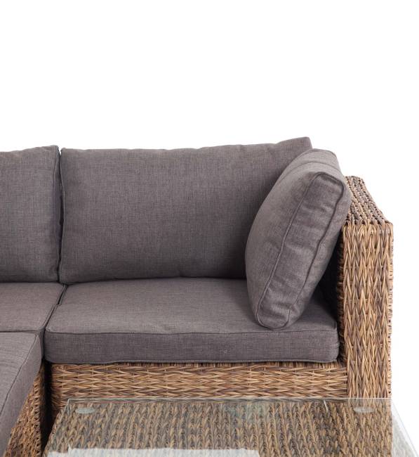 "Лунго" трансформирующаяся лаунж-зона из искусственного ротанга (гиацинт), цвет соломенный "Лунго" трансформирующаяся лаунж-зона из искусственного ротанга (гиацинт), цвет соломенный