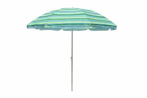 Зонт 2,0м бирюзовая полоска Зонт 2,0м бирюзовая полоска