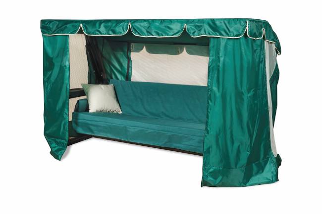 Садовые качели Нирвана 76 PREMIUM зеленый Садовые качели Нирвана 76 PREMIUM зеленый