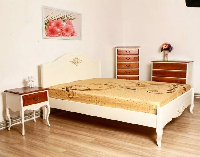 Кровать Малонн Ави Белый