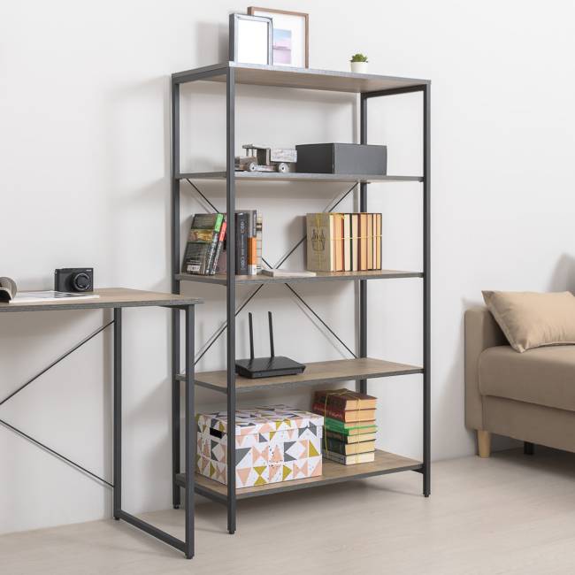 Два открытых стеллажа и стеллаж 13.151.02 Трувор цвет дуб гранж песочный/интра Два открытых стеллажа и стеллаж 13.151.02 Трувор цвет дуб гранж песочный/интра