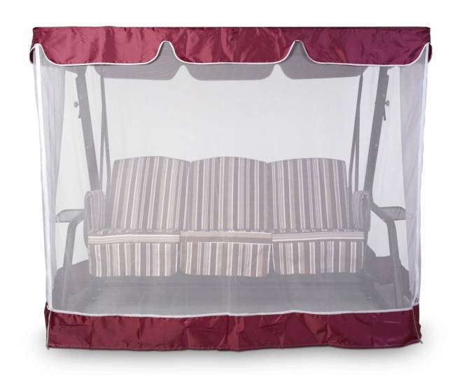 Тент-крыша + москитная сетка Венеция/Элегант Премиум/Артемида 210х140х200, бордовый Тент-крыша + москитная сетка Венеция/Элегант Премиум/Артемида 210х140х200, бордовый