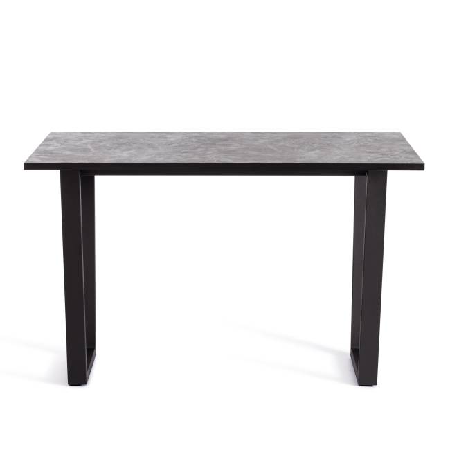 Стол COSTA ЛДСП/HPL/металл, 120 х 80 х 75 см, Гранит тёмный/чёрный Стол COSTA ЛДСП/HPL/металл, 120 х 80 х 75 см, Гранит тёмный/чёрный