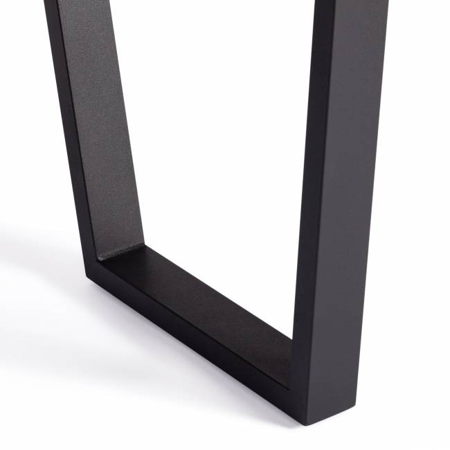 Стол COSTA ЛДСП/HPL/металл, 120 х 80 х 75 см, Гранит тёмный/чёрный Стол COSTA ЛДСП/HPL/металл, 120 х 80 х 75 см, Гранит тёмный/чёрный