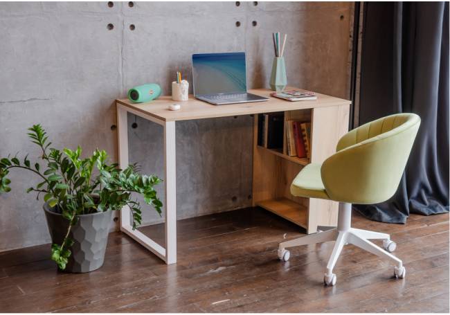 Битти Лофт 116х60х75 дуб делано светлый / белый матовый Битти Лофт 116х60х75 дуб делано светлый / белый матовый