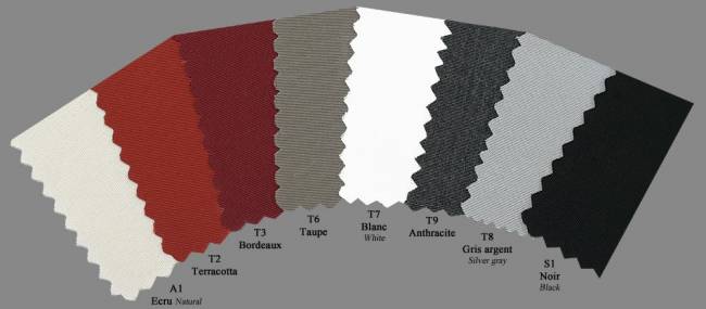 Зонт профессиональный 3.5х3.5 м Pompei Braccio белый, серый 3500х3500 мм